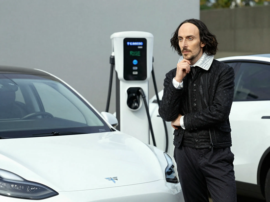 UK sales of EVs are outselling petrol cars. 